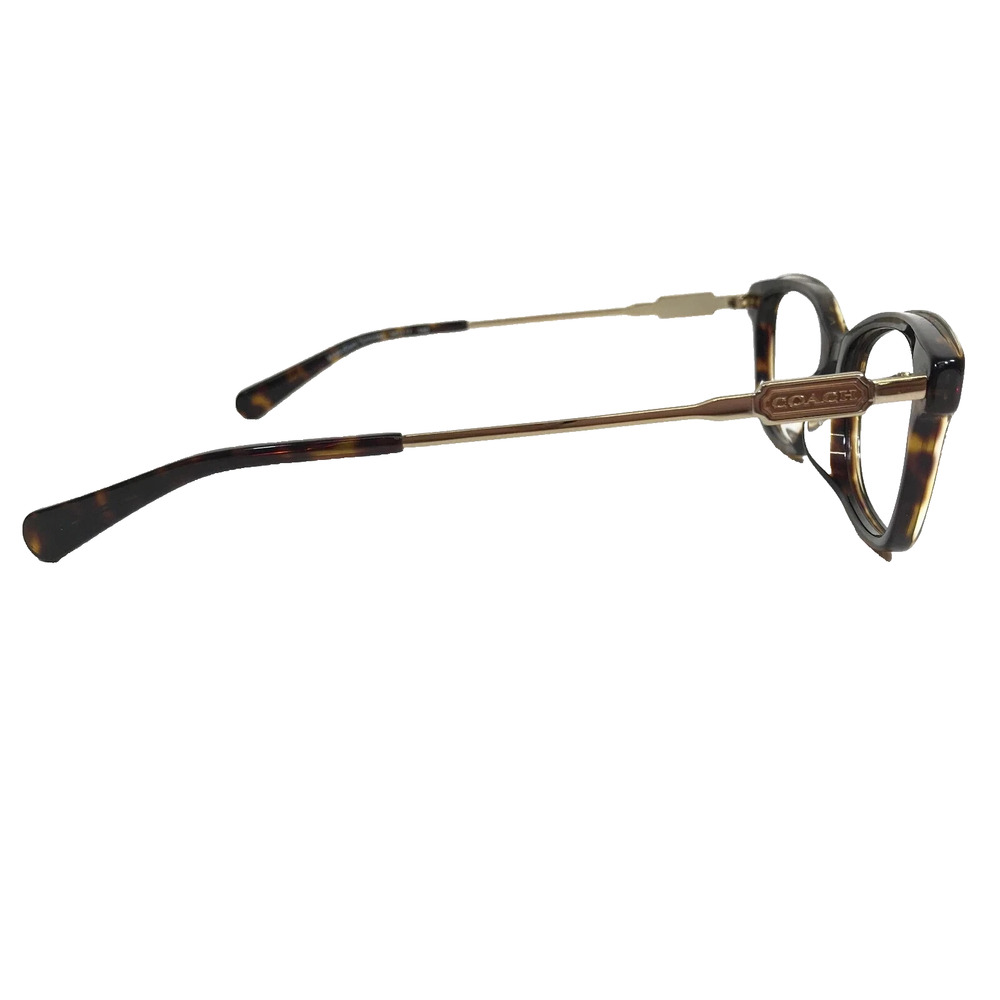 COACH HC6163F 5120 CAT EYE DARK TORTOISE EYEGLASSES FRAMES 54-17-140 - Picture 3 of 3